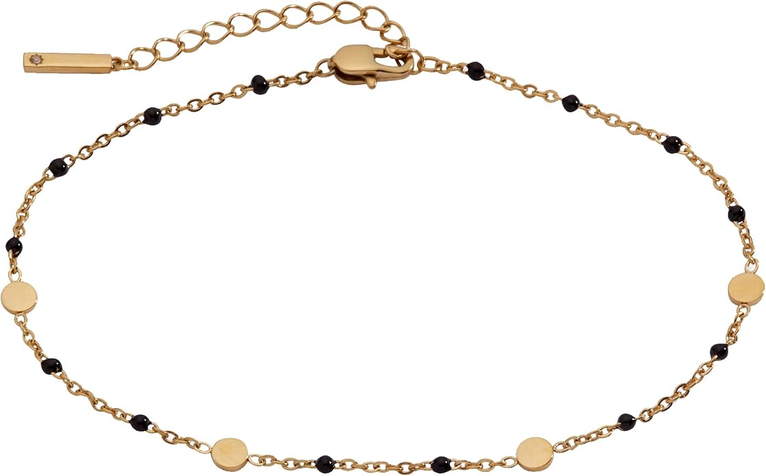 Alex and Ani Enameled Chain Coin Station Anklet