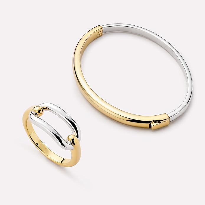 Ana Luisa Gold Rings for Women - 14K Gold Plated Rings for Women Non Tarnish - Trendy Stacking Ring for Daily Wear - Twisted, Heart, Eternity Ring Styles - Hypoallergenic & Water-Resistant Jewelry