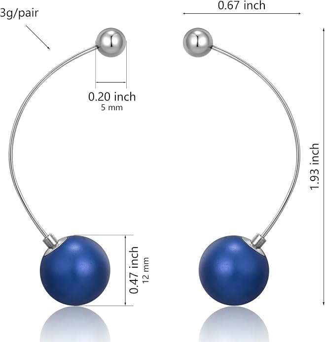 Trendy Long Thread Ball Dangle Earrings Set for Women, Colorful Drop Earrings, 6/16 Pcs DIY Interchangeable Aluminum Alloy Beads, Titanium Ear Hooks, Lightweight and Sensitive Ear Friendly