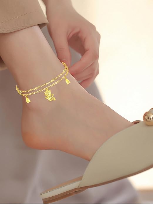 Palpitate Anchor/Infinity/Mermaid Anklets Nautical Ankle Bracelet 925 Sterling Silver Elegance Anklets Jewelry Christmas Gifts for Women