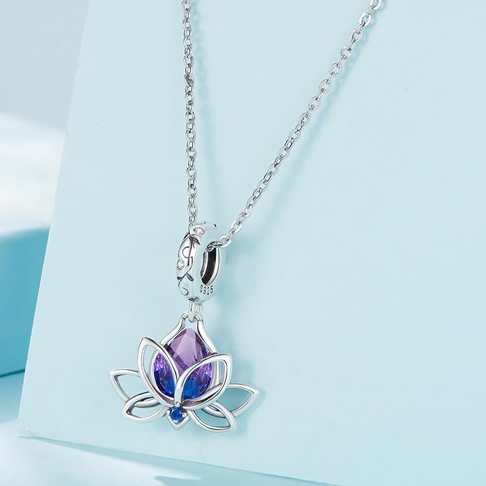 NINGAN 925 Sterling Silver Charm Golden Love Charm Buckle Safety Chain Travel Bead Firefly Dragonfly Pendant, Suitable for Women Bracelet and Necklace as Gift from Mom and Friends