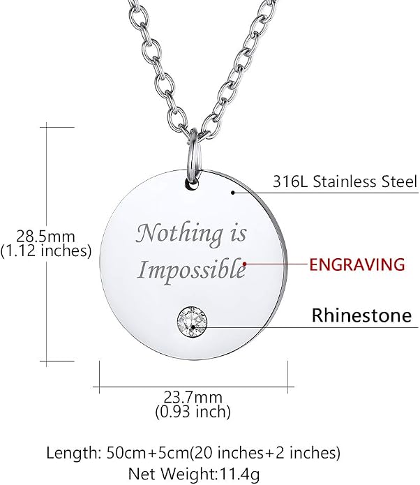 Custom4U Personalized Birthstone Bar Necklaces for Women, Custom Handmade Silver/Black/Gold Vertical Bar Pendants with 1-3 Names Engraved,Unique Memorial Necklace for Her