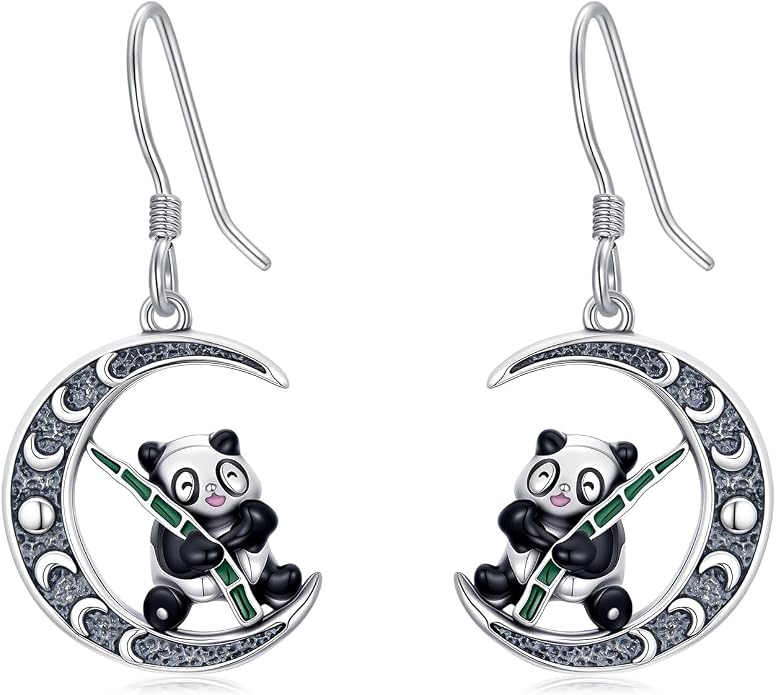 Animal/Leaf/Gothic Dangle Earrings 925 Sterling Silver Animal/Leaf/Gothic Dangle Drop Earrings Easter/Halloween/Christmas Jewelry Gifts for Women Her
