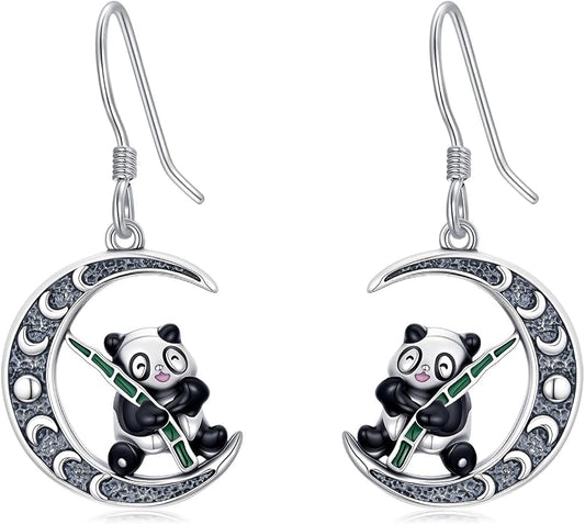 Animal/Leaf/Gothic Dangle Earrings 925 Sterling Silver Animal/Leaf/Gothic Dangle Drop Earrings Easter/Halloween/Christmas Jewelry Gifts for Women Her