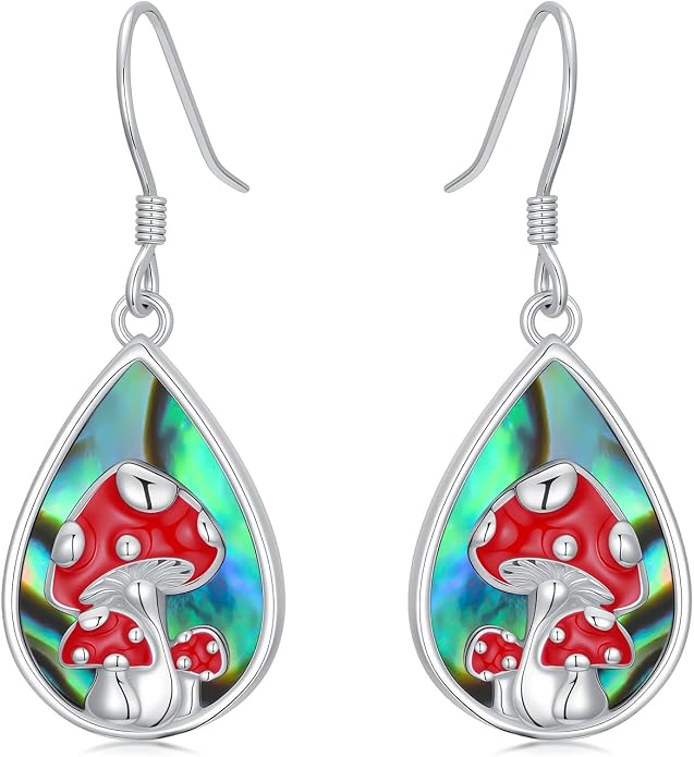 Animal/Leaf/Gothic Dangle Earrings 925 Sterling Silver Animal/Leaf/Gothic Dangle Drop Earrings Easter/Halloween/Christmas Jewelry Gifts for Women Her