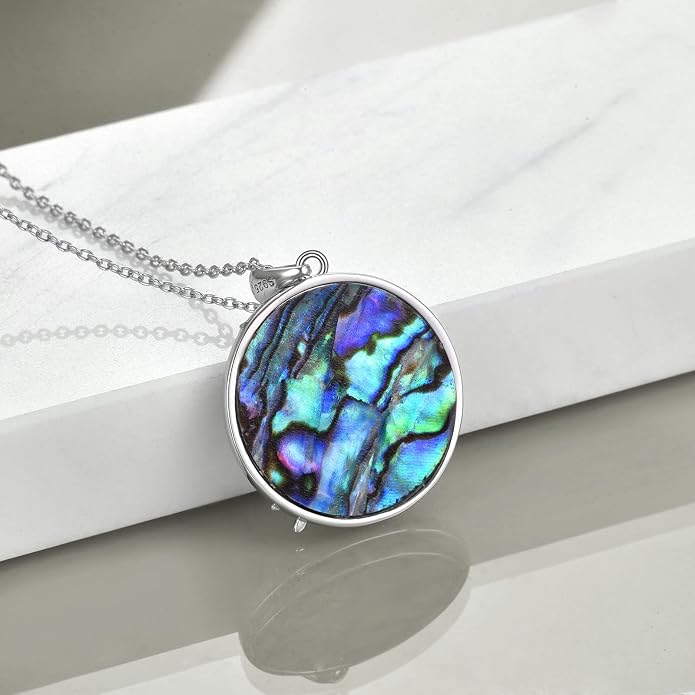POPLYKE Mermaid Necklace 925 Sterling Silver Classic Necklace Mermaid Pendant Birthday Gifts Jewelry for Women