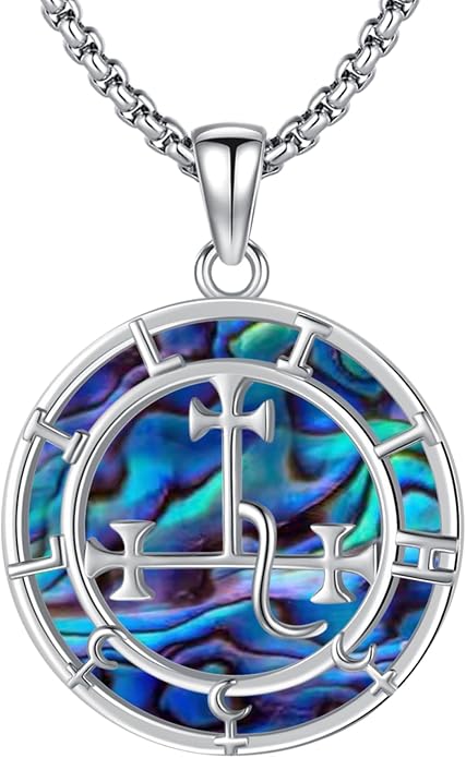 Witchy Jewelry for Women Men Nudo De Bruja Plata 925 Original Witches Knot Necklace Tetragrammaton Hecate Necklace Lilith Necklace Pentagram Necklace Cat Necklace Triple Moon Goddess Pendant Necklace