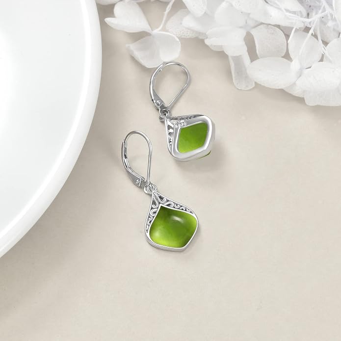 Teardrop Earrings Sterling Silver Filigree Irish Celtic Teardrop Drop Earrings Jewelry Gifts For Women