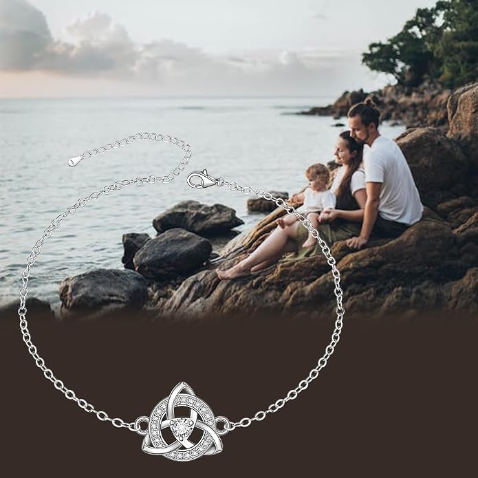 Infinity Cat Paw Print Celtic Knot Sea Turtle Elephant Flamingo Butterfly Dolphin Evil Eye Anklets Bracelets for Women Sterling Silver Adjustable Ankle Bracelet Summer Beach Lovers Gift
