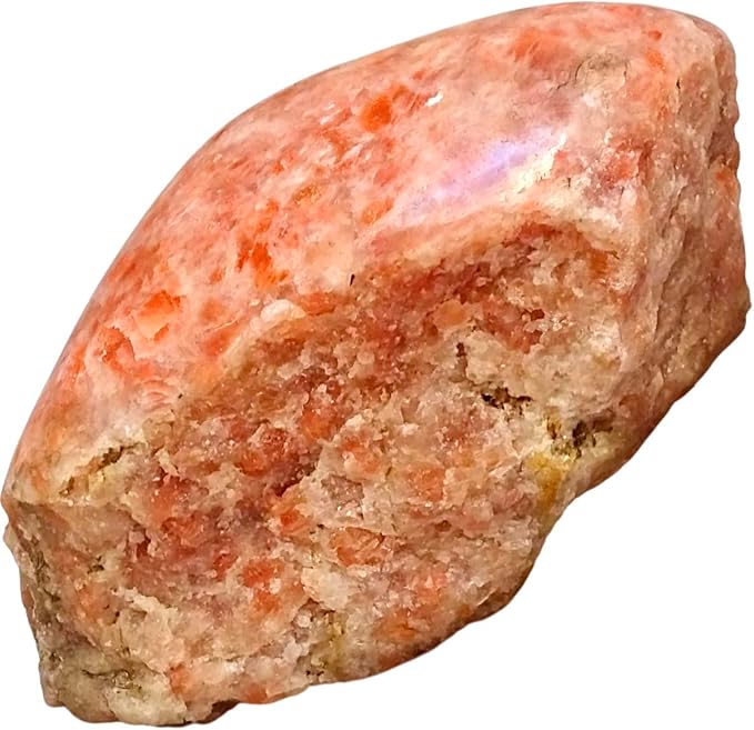 Large 1.25-2.0” Natural Sunstone Raw Crystals Stones for Meditation, Chakra, Reiki, Crystal Grid, Energy Work, Wire Wrapping, Tumbling & Spiritual Home Decor