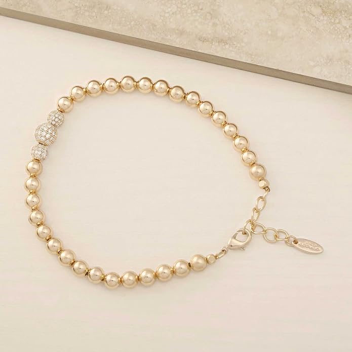 Ettika Anklets for Women. Anklet, 18k Gold or Rhodium Plated. Ankle Bracelets for Women, Jewelry
