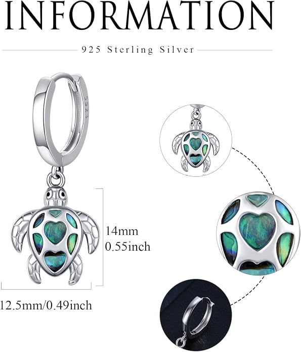 Butterfly/Cardinal/Rabbit/Frog/Turtle/Dragonfly/Flamingo/Mermaid/Hummingbird/Robin/Raven/Owl/Whale/Cat Earrings S925 Sterling Silver Animal Jewelry Gifts for Birthday Christmas