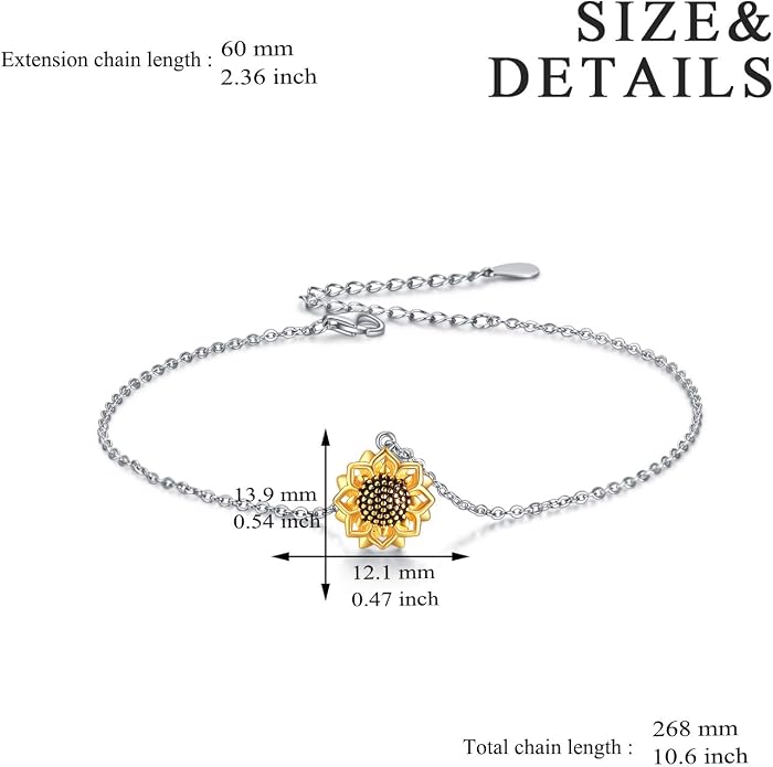 POPLYKE 925 Sterling Silver Infinity/Cross/Mermaid/Starfish/Pearl Anklet for Women Summer Jewelry
