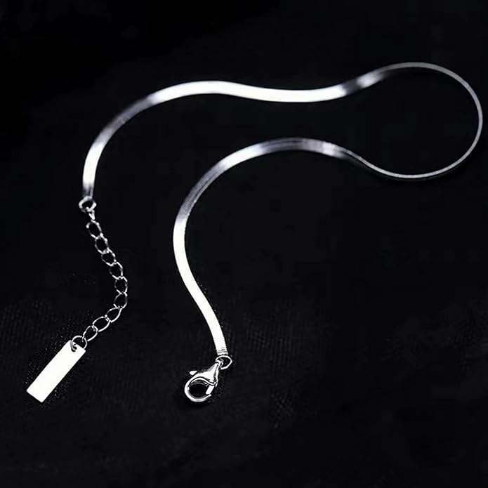 Gold Anklets Bracelets for Women,925 Sterling Silver Waterproof Dainty Heart Anklet Snake Chain Link 14K Gold Plated Non Tarnish Ankle Chain Summer Beach Foot Jewelry Graduation Wedding Gifts