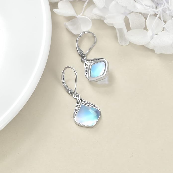 Teardrop Earrings Sterling Silver Filigree Irish Celtic Teardrop Drop Earrings Jewelry Gifts For Women