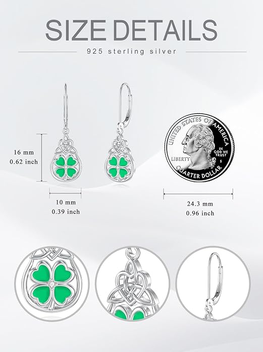 Seiyang Dangle Earrings 925 Sterling Silver Animal/American Flag/Turquoise Dangle Drop Earrings Jewelry Gifts for Women