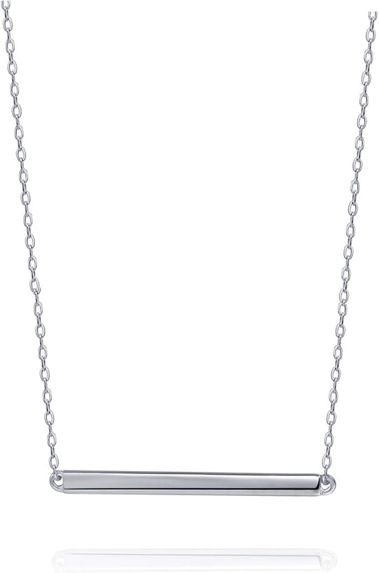 S.Leaf Gold Dainty Pendant Necklaces for Women Sterling Silver Gold Plated Layered Horizontal Vertical Bar Star Starburst Moon Cubic Zirconia Lariat Necklace for Women Trendy Gifts