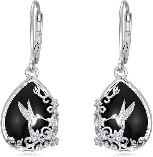 Dorunmo 925 Sterling Silver Western Dangle Earrings for Women Bohemian Earrings Hypoallergenic Christmas Jewelry Gifts for Women