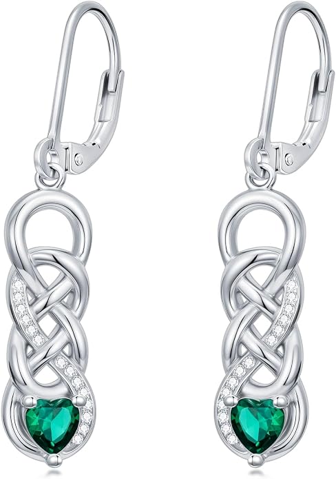 Dorunmo 925 Sterling Silver Western Dangle Earrings for Women Bohemian Earrings Hypoallergenic Christmas Jewelry Gifts for Women