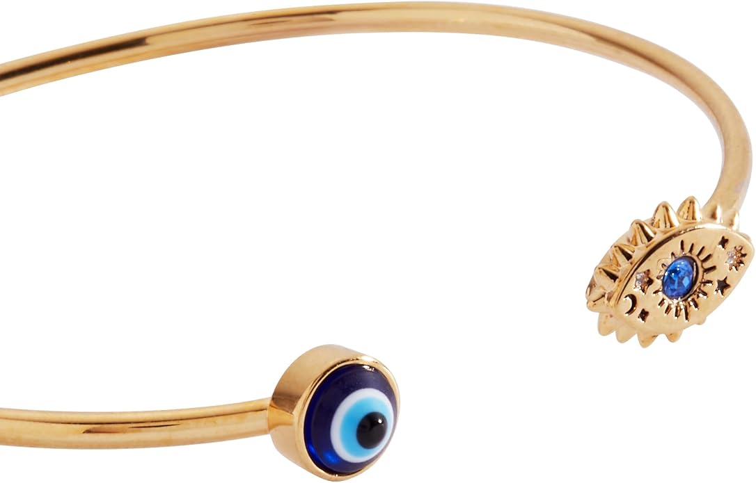 Alex and Ani Evil Eye Bracelets - Sapphire & Crystal Stones, Nickel-Free, Radiant Evil Eye Jewelry for Women