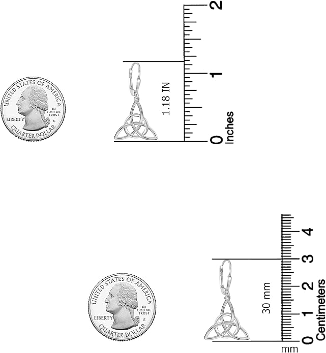 LeCalla 925 Sterling Silver Leverback Drop Earrings | Lightweight Italian Teardrop Dangle Earring for Women