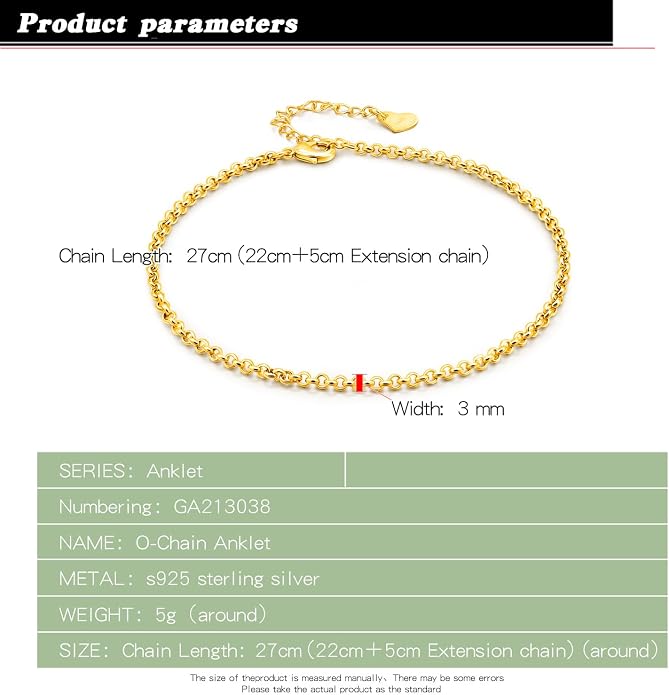 Dankadi Women 925 Sterling Silver Anklets Bracelet Men Simple Chopin/Box Chain/Twist Rope Chain Summer Beach Foot 24k Gold Plated Jewelry Gift