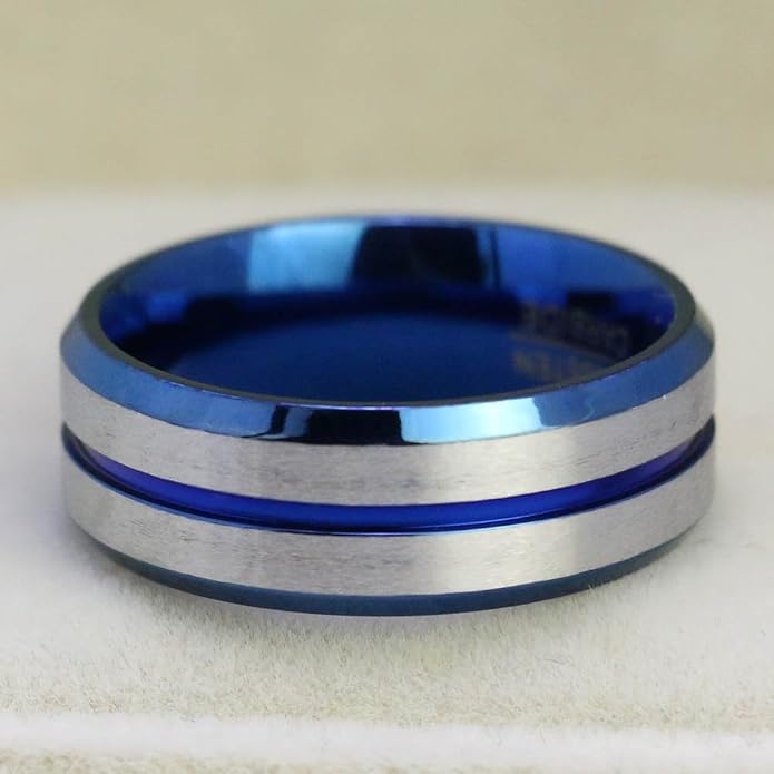 Couple Ring Bridal Sets His Hers Women 10k White Gold Filled Men Tungsten Carbide Wedding Engagement Ring Band