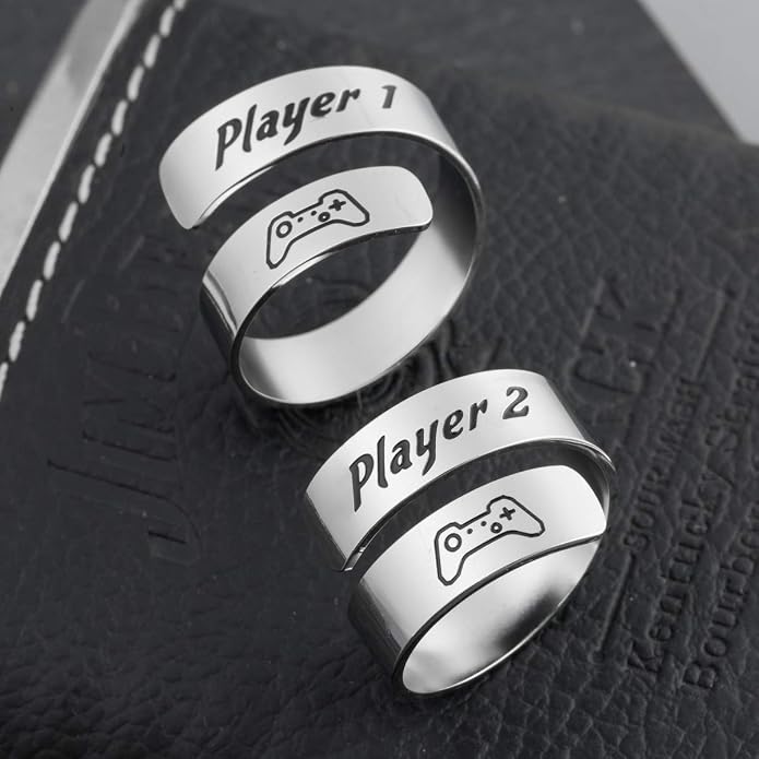 Inspirational Motivational Adjustable Ring Personalized Stainless Steel Spiral Wrap Twist Rings Encouragement Statement Graduation Jewelry Birthday Gifts for Women Teengirls.
