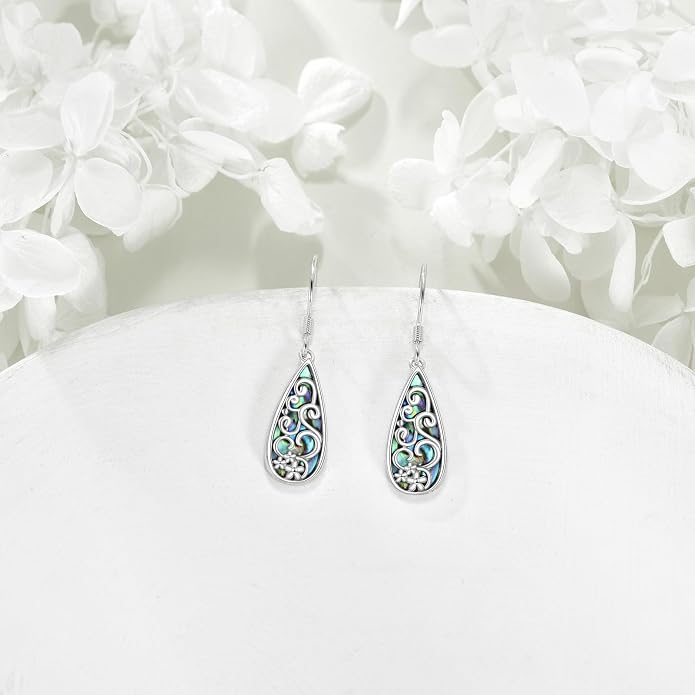 Dolphin/Teardrop/Filigree Earrings Earrings for Women Dangle Earrings 925 Sterling Silver Dangle Earrings Jewelry for Women