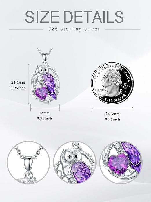 Midari Ocean Necklace 925 Sterling Silver Flamingo Mama Bear Dolphin Penguin Sea Turtle Axolotl Desert Cactus Nautical Rudder Tropical Palm Compass Wave Pendant Boho Jewelry Gifts for Women Men