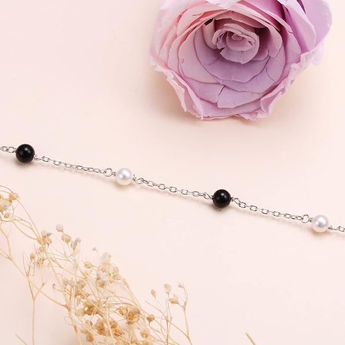 DAOCHONG S925 Sterling Silver Choker Short Necklace Pendant for Women Jewelry Gift