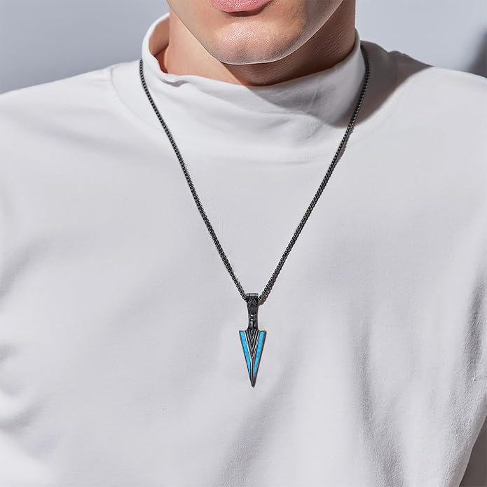 Viking Necklace for Men 925 Sterling Silver Viking Norse Pagan Jewelry Gifts for Women