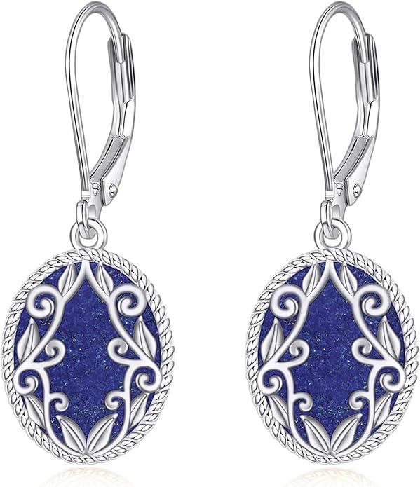 Teardrop Earrings Sterling Silver Filigree Irish Celtic Teardrop Drop Earrings Jewelry Gifts For Women