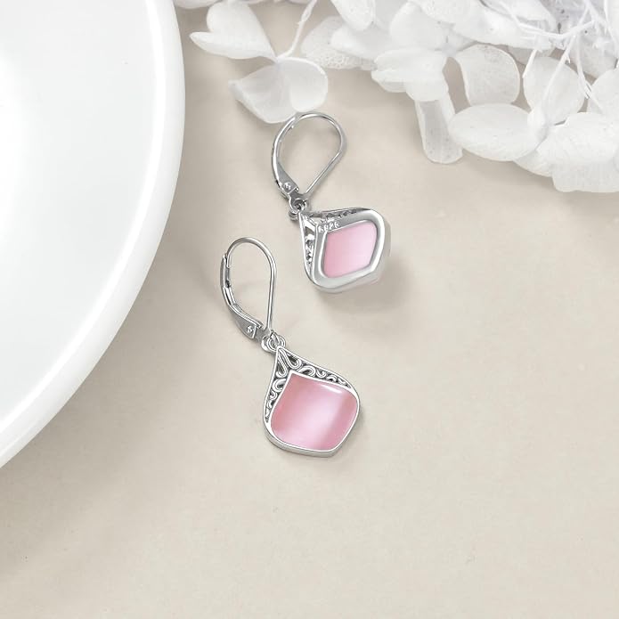 Teardrop Earrings Sterling Silver Filigree Irish Celtic Teardrop Drop Earrings Jewelry Gifts For Women