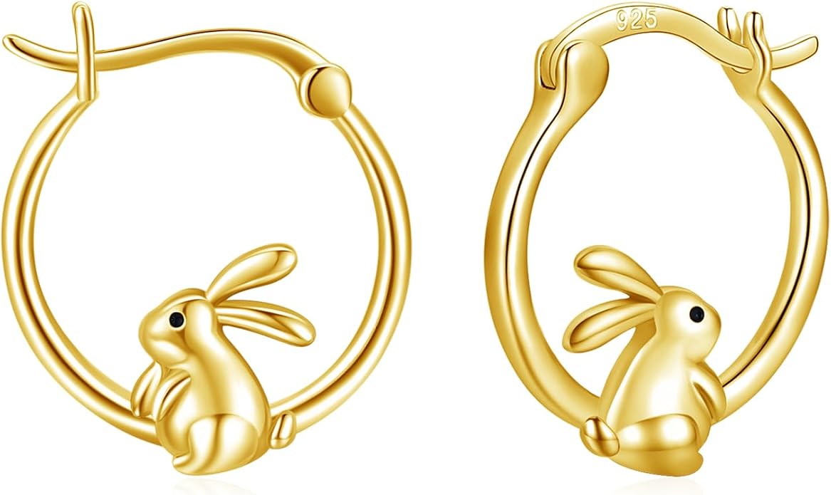 Cute Animal Leverback Earring 925 Sterling Silver Summer Bohemia Beach Theme Earrings for Women
