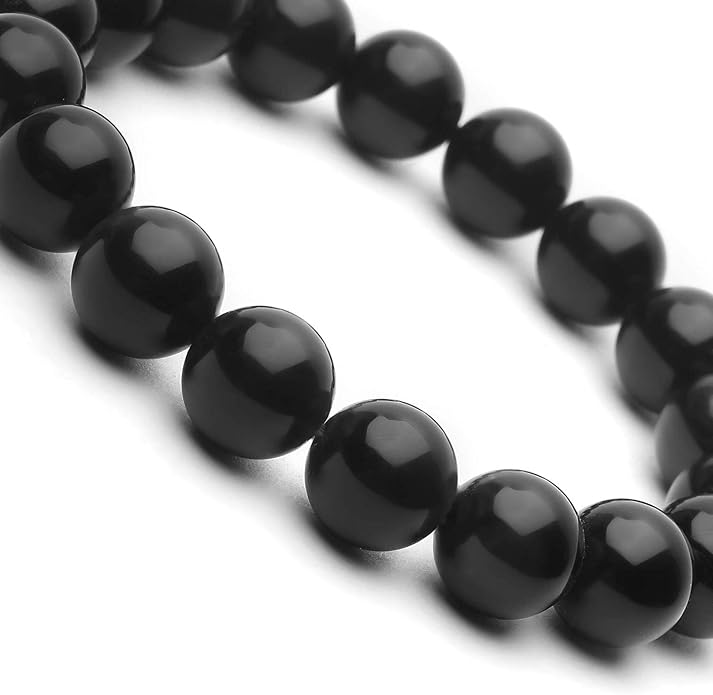 Arihant Gems And Jewels Reiki/Yoga Healing Crystal Stretchable Bracelet,100% Natural And Certified, Astrological Gemstone, Unisex Both For Men & Women - (8 Mm)