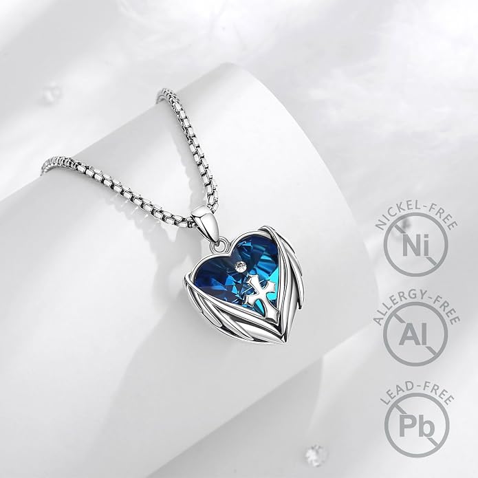Vito 925 Sterling Silver Viking Necklace for Women Men, Viking Dragon/Wolf/Horse/Tree of Life Pendant Norse Amulet Nordic Jewelry for Men