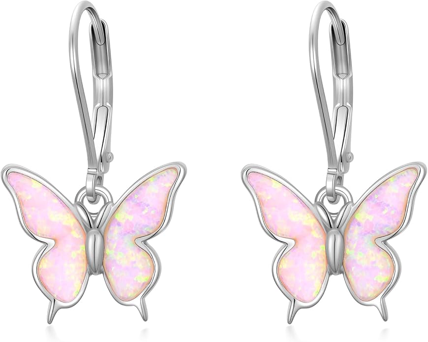 Bee/Butterfly/Dragonfly/Hummingbird/Sunflower Earrings for Women 925 Sterling Silver Sunflower Earrings Hypoallergenic Animal Jewelry Gifts for Women