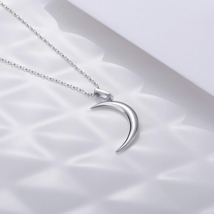 S.Leaf Gold Dainty Pendant Necklaces for Women Sterling Silver Gold Plated Layered Horizontal Vertical Bar Star Starburst Moon Cubic Zirconia Lariat Necklace for Women Trendy Gifts