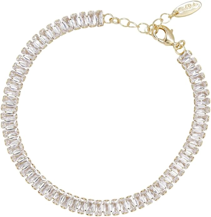 Ettika Anklets for Women. Anklet, 18k Gold or Rhodium Plated. Ankle Bracelets for Women, Jewelry