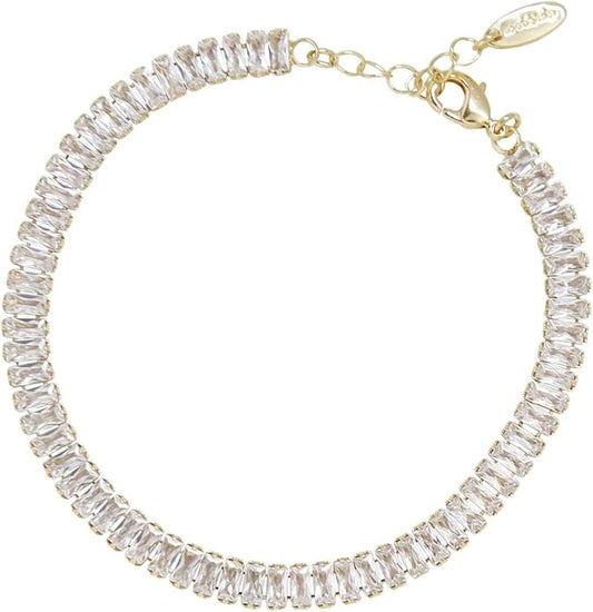 Ettika Anklets for Women. Anklet, 18k Gold or Rhodium Plated. Ankle Bracelets for Women, Jewelry