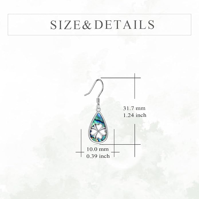 VONALA Flower Earrings for Women 925 Sterling Silver Rose/Lotus/Scottish Thistle/Tulip/Lilac/Mushroom/Pineapple Dangle Drop Earrings Flower Jewelry Gifts for Women Girls Birthday Gifts