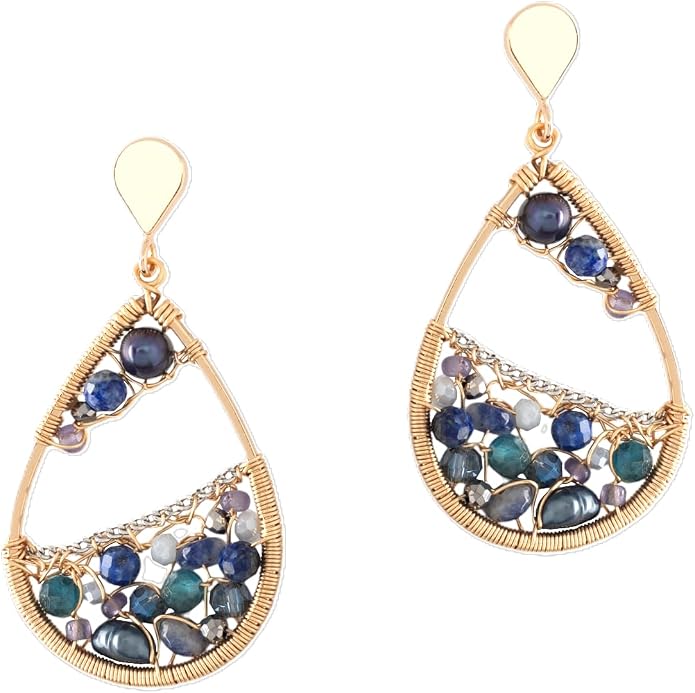 Dangle Bead Earring - Choice of Colors