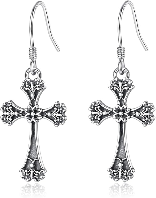 Vito 925 Sterling Silver Teardrop Earrings for Women, Moonstone Turquoise Drop Dangle Earrings Cat Snake Turtle Tree of Life Leverback Earrings Boho Jewelry Gift for Mom Wife