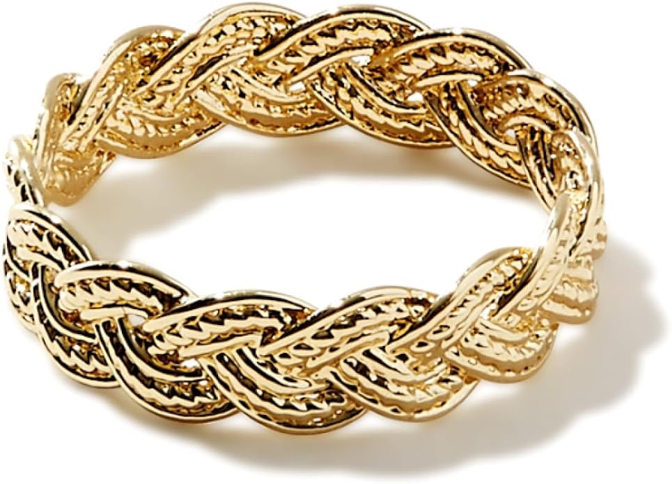 Ana Luisa Gold Rings for Women - 14K Gold Plated Rings for Women Non Tarnish - Trendy Stacking Ring for Daily Wear - Twisted, Heart, Eternity Ring Styles - Hypoallergenic & Water-Resistant Jewelry