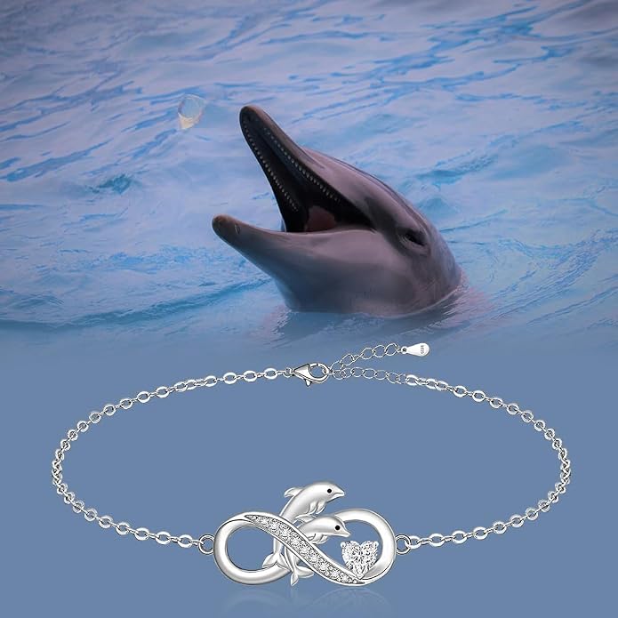 Infinity Cat Paw Print Celtic Knot Sea Turtle Elephant Flamingo Butterfly Dolphin Evil Eye Anklets Bracelets for Women Sterling Silver Adjustable Ankle Bracelet Summer Beach Lovers Gift