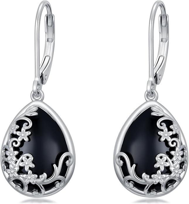 Dorunmo 925 Sterling Silver Western Dangle Earrings for Women Bohemian Earrings Hypoallergenic Christmas Jewelry Gifts for Women