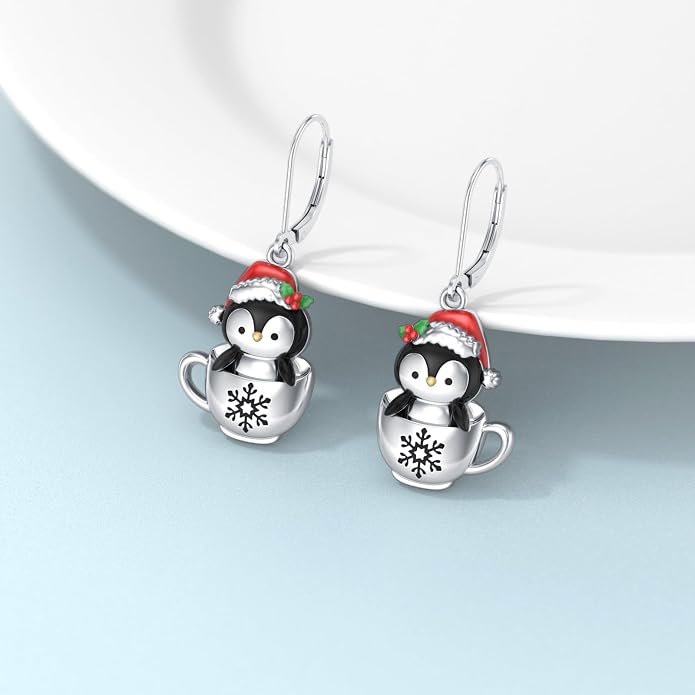 Seiyang Dangle Earrings 925 Sterling Silver Animal/American Flag/Turquoise Dangle Drop Earrings Jewelry Gifts for Women