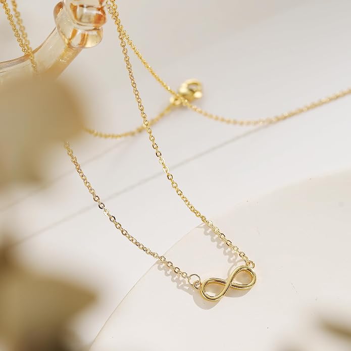 Collner 14K Gold Heart Pendant Necklace for Women Dainty Star Necklace Tiny Evil Eye Choker Necklace Boho Crescent Moon Necklace Minimalist Jewelry