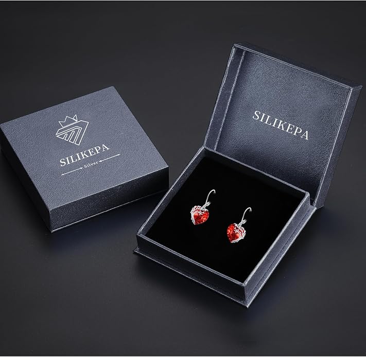 Tree of Life Earrings for Women 925 Sterling Silver Tree of Life Drop Earrings with Heart Crystal Tree of Life Jewelry Birthday Anniversary Party Gifts for Women Girls